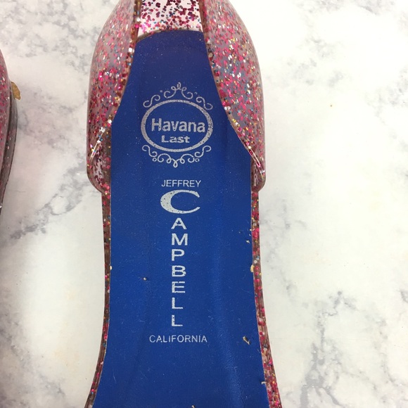 Jeffrey Campbell Havana Pink Glitter Flat - Picture 3 of 5